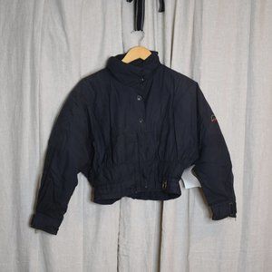 Vintage Bogner Navy Crop Ski Jacket Sz 36